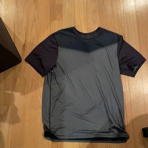 Athletic shirt size large work twice.